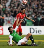 FUSSBALL, 1. BUNDESLIGA, 25. Spieltag: Bremen - Stuttgart