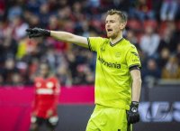Fussball 1. Bundesliga 22/23: Torwart Lukas Hradecky (Bayer 04 Leverkusen)