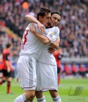 Fussball 1. Bundesliga : Eintracht Frankfurt - FC Bayern Muenchen