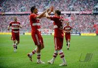 FUSSBALL 1. BUNDESLIGA: Bayern Muenchen - Gladbach