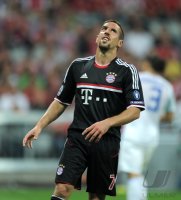 Fussball CHL  Saison 2011/2012: Franck Ribery (FC Bayern Muenchen)