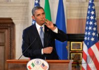 Staatsbesuch; US-Praesident Barack Obama in Rom