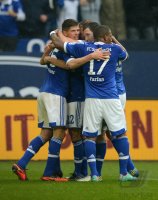 Fussball, 1. Bundesliga Saison 2012/2013: FC Schalke 04 - Borussia Dortmund