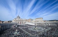 Palmsonntag auf dem Petersplatz