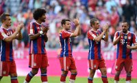 Fussball 1. Bundesliga Saison 14/15: FC Bayern Muenchen - Werder Bremen