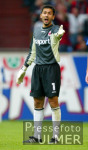 FUSSBALL 1. Bundesliga: Frankfurt, NIKOLOV zeigend