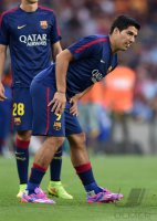 FUSSBALL International 2014/2015: Luis Suarez (Barca)