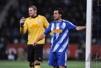 Fussball 1. Bundesliga : Matias Concha , Philipp Heerwagen (v. re., Bochum)