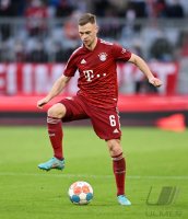 Fussball 1. Bundesliga Saison 21/22: FC Bayern Muenchen - SpVgg Greuther Fuerth