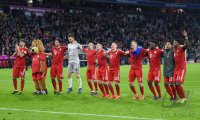 Fussball 1. Bundesliga Saison 18/19: FC Bayern Muenchen - FC Schalke 04