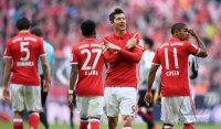 Fussball 1. Bundesliga Saison 2016/2017: FC Bayern Muenchen - Eintracht Frankfurt