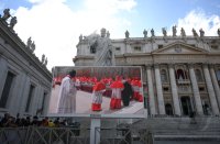 Papstwahl / Konklave: Papstwahl / Konklave beginnt mit dem Einzug 133. Kardinaele in die Sixtinischen Kapelle