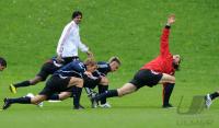 Fussball 1. Bundesliga: Training beim FC Bayern Muenchen