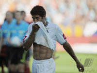Fussball 1. Bundesliga  Saison 2011/2012:  Enttaeuschung Dante (Borussia Moenchengladbach)