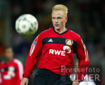 FUSSBALL 1. Bundesliga: Leverkusen, RAMELOW Einzelaktion