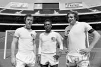 Fussball  Beckenbauer, Pele,  Chinaglia (Cosmos New York)