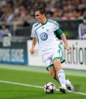 FUSSBALL CHAMPIONS LEAGUE:  VfL Wolfsburg, SCHAEFER Einzelaktion