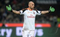 Fussball International Serie A 13/14: Torwart Christian Abbiati (AC Mailand)