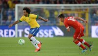 Fussball International Laenderspiel: Schweiz - Brasilien