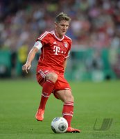 Fussball Saison 2013/2014: DFB Pokal 1. Runde: Bastian Schweinsteiger (FC Bayern Muenchen)
