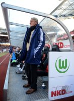Fussball 1. Bundesliga, Saison 2012/2013: Trainer Lorenz Guenther Koestner (VfL Wolfsburg)