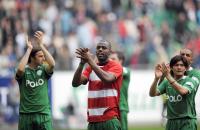 Fussball 1. Bundesliga: VfL Wolfsburg - FC Bayern Muenchen