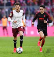 Fussball 1. Bundesliga Saison 19/20: FC Bayern Muenchen - FC Augsburg