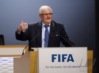 FUSSBALL 63. FIFA  Kongress auf Mauritius 2013: Theo ZWANZIGER (Deutschland, FIFA-Exekutivkomitee)