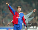 FUSSBALL UEFA CUP  FC Basel - Newcastle United    Spielszene