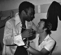 Fussball Pele, Beckenbauer (Cosmos New York)