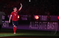 Fussball Abschiedsspiel Bastian Schweinsteiger; FC Bayern Muenchen - Chicago Fire