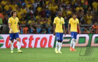 FUSSBALL WM 2014, HALBFINALE: Brasilien - Deutschland