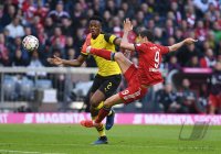 Fussball 1. Bundesliga Saison 18/19: FC Bayern Muenchen - Borussia Dortmund