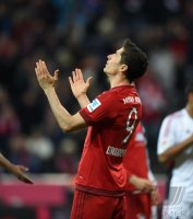 Fussball 1. Bundesliga Saison 15/16: FC Bayern Muenchen - FC Ingolstadt