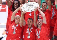 Fussball 1. Bundesliga Saison 18/19: Meister FC Bayern Muenchen