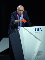 Fussball International 65. FIFA Kongress: Praesident Jibril Rajoub (Fussballverband Palestina)