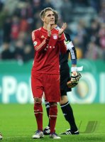 Fussball DFB Pokal 11/12 :  Nils Petersen (FC Bayern Muenchen)