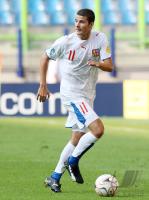 Fussball International: U21-EM: TSCHECHIEN, PUDIL Einzelaktion