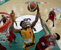 Bsaketball 1. Bundesliga Walter Tigers Tuebingen 57-66 Artland Dragons  