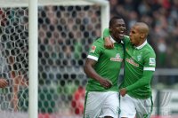 Fussball, 1. Bundesliga  Saison 2014/2015: Werder Bremen - FC Augsburg