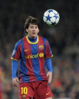 Fussball CHL  Saison 2010/2011:  Lionel Messi (Barca)