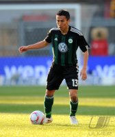 Fussball 1. Bundesliga : Makoto Hasebe (VfL Wolfsburg)