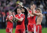 FUSSBALL  International CHL 09/10 :  JUBEL  OLIC (FC Bayern  Muenchen)