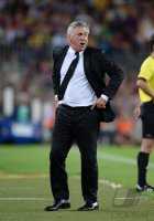 FUSSBALL Primera Division 13/14: Trainer Carlo Ancelotti (Real Madrid)