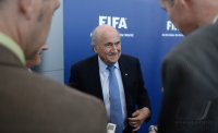 FIFA Round Table Discussion Palestine / Israel: FIFA Praesident Joseph S. Blatter (Schweiz)