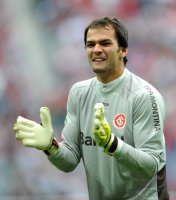 Fussball International Audi Cup 2011: Torwart Muriel (SC Internacional de Porto Alegre)