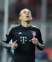 Fussball CHL&Atilde; Saison 12/13:  Arjen Robben (FC Bayern Muenchen)