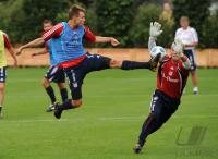 Fussball 1. Bundesliga: Training beim FC Bayern Muenchen