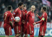 Fussball CHL  Saison 2011/2012:  FC Bayern Muenchen - FC Villarreal