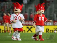 FUSSBALL EM 2008, Maskottchen Trix und Flix